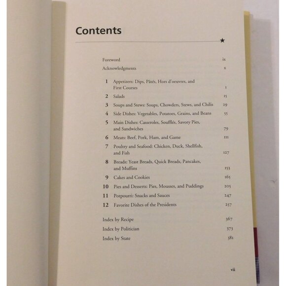 Capitol Hill Cooks Recipes From White House Congress Past President 2010 HBDJ - Picture 6 of 9